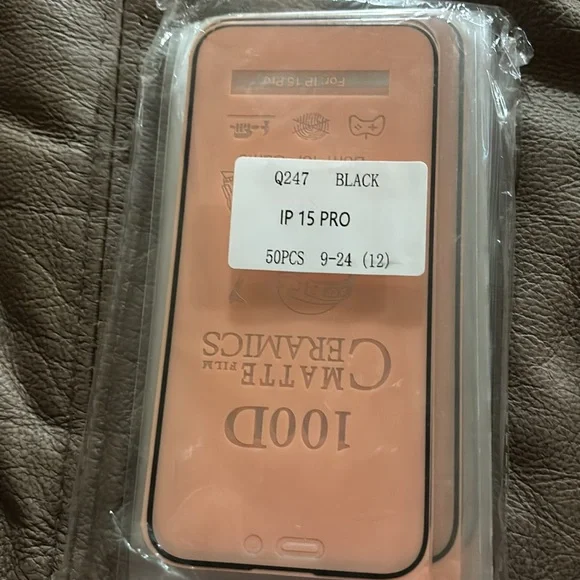 Screen Protector For iPhone 15, Pro, Pro Max & Plus - Picture 2 of 3